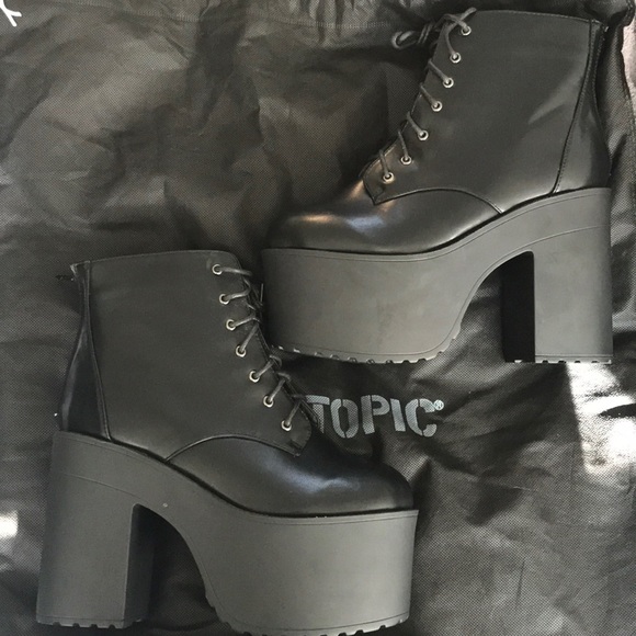 stomp you out platform boots